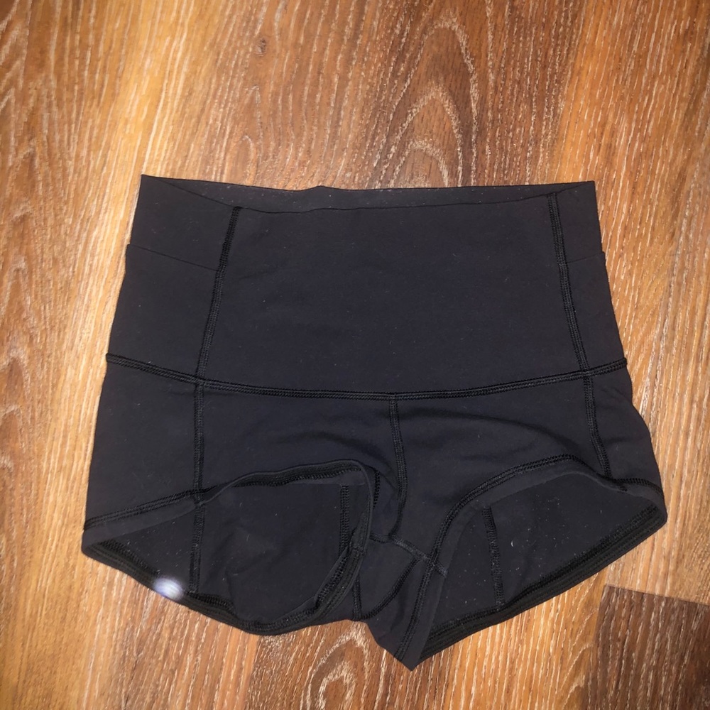 Lululemon Black Biker Shorts Size 6